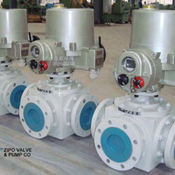 three-way ball valve, four-way and multi-way ball valves (T Port, L Port, Y Port )