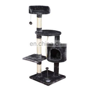 Jianicat plush high quality middle cat tree