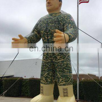 Custom Logo Inflatable Model Military Man Advertising Inflatables photo-2