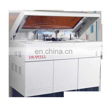 Shanghai Drawell Emerald 800 T/H chemistry biochemistry analyzer fully automatic price