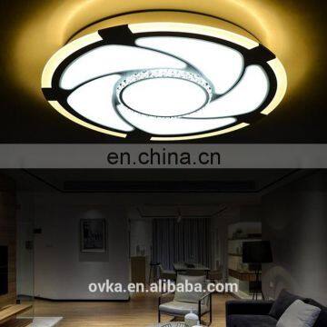 Explosion Models Stepless Dimming Toner Side-Emitting LED Lights Lron Crystal Lamp Ceiling Living Room Modern Minimalist