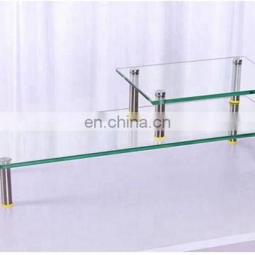 High Quality Home Furniture Living Room New Classic Glass Table tv Stand photo-4