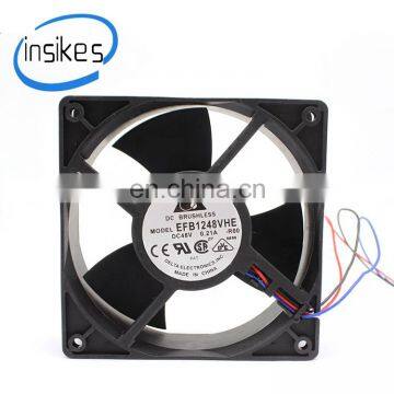 EFB1248VHE-R00 48V 0.21A 12038 12cm 3-wire alarm coolingfan industrial fan