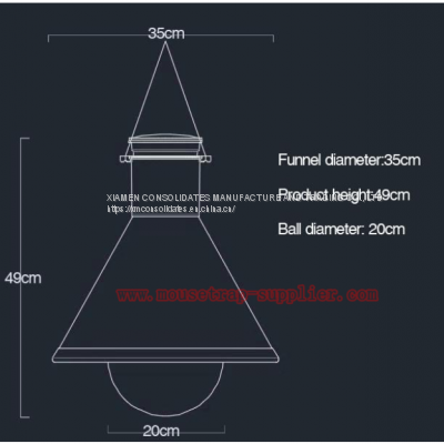 Outdoor Horse Cow Fly Gadfly Wasp Catcher Trap Control System for Garden Stable photo-2
