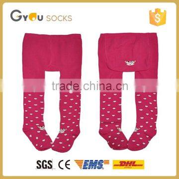 Girls Cute Pink dance soft cotton Pantyhose with cartoon printed