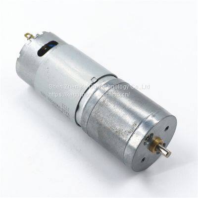 Ready to Ship 12V 24V 32mm Diameter dc Gear Motor High Torque Gm32-395 10kg.cm 61rpm Gear Motor photo-5