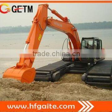 GET210ZX Amphibious excavator equipped with HITACHI excavator heavy construction machinery dredging excavator