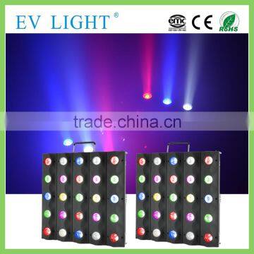 Guangzhou Stage Lighting 25pcs*10w RGBW 4 in 1 Beam Effect Led Matrix Light 5x5 photo-6