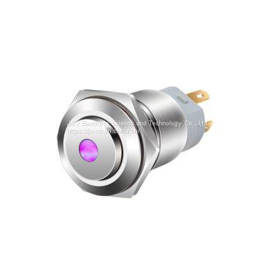 J&V 16MM Metal Switch Button Waterproof and Dustproof