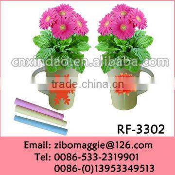 Trump Shape Ceramic Promotional Wholesale Flower Cup Planter