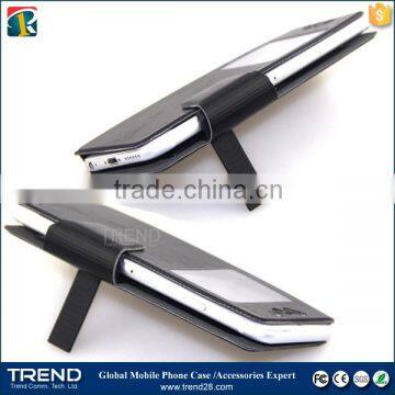 Universal Kickstand Wallet Leather Case for Cell Iphone photo-2