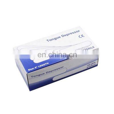 Wholesale Disposable Sterile wooden tongue depressor