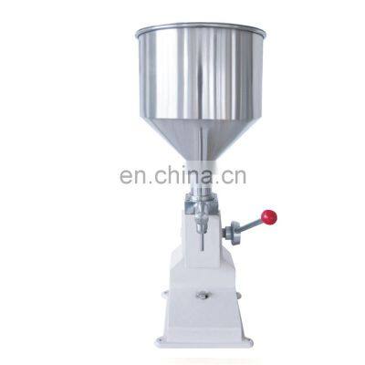 YS-A03 5-70ml Manual Sauce Juice Olive Oil Filling Machine, Face cream jar/bottle Filler for liquid soap/hand lotion