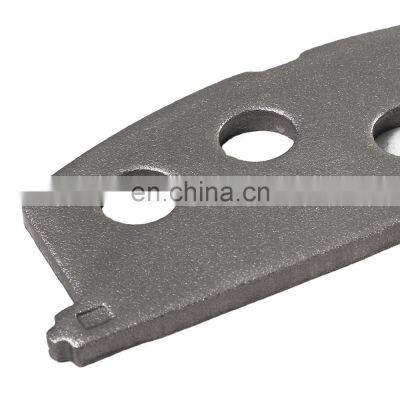 China Factory Break Raw Material Semi-metallic Ceramic Brake Friction Material Manufacturer Brake Pad Backing Plates photo-4