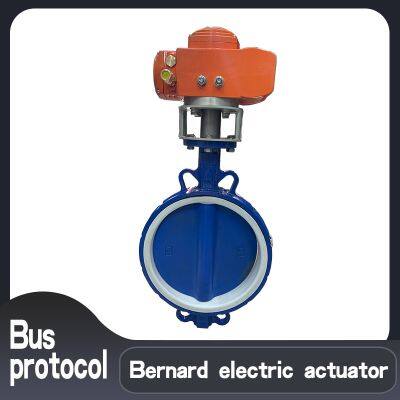 Electric butterfly valve actuator  D971F-16Q DN300  Electric flow valve