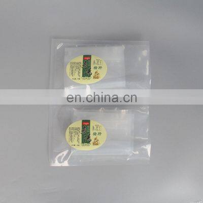 transparent food grade vacuum sealer bag rolls vacuum coffee bean packaging bag plastic vacuum sealer bag/rolls for food