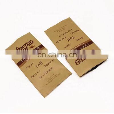 Custom Digital Printing 1.8oz Blank Mylar Bag Protein Bar Wrapper Snack Bar Packaging With Easy Tear photo-4