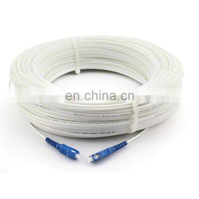 FTTH 1 core G657A1 Fiber Optic Drop Cable Patch Cord fiber optical equipment EPON