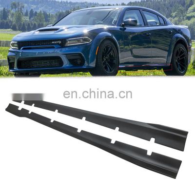 saia lateral New Style Fiberglass Front Bumper Rear Bumpers Side Skirt Fenders Spoiler Trunk Wing for Dodge Charger 2021