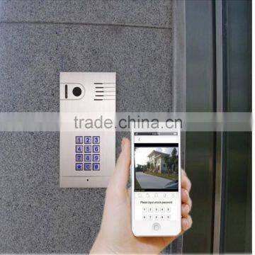 smart home anywhere anytime control wifi doorbell camera with free APP Remote unlocking by iOS/Android Smartphone & Tablet