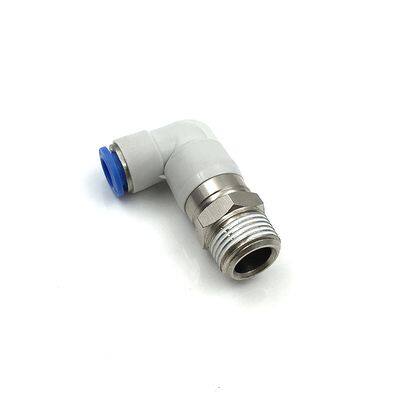 SMC Standard KSL Series Pneumatic Connector Elbow Threaded High Speed Rotary One-touch Fittings photo-4