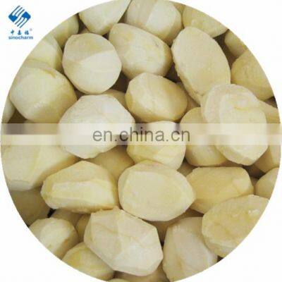 Frozen steamed chestnut whole diced