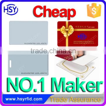 Top supplier authenticity certificate card entrance guard card rfid access card                        
                                                Quality Choice