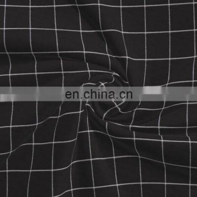 Hot selling Ryon yarn dyed check fabric for clothes