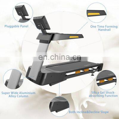 Gym Fitness Equipment Running Machine Touch Screen Commercial Treadmill