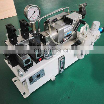 Environmental Protection Control System Energy Saving Pneumatic Hydraulic Power Pack for Fixture Production Line photo-4
