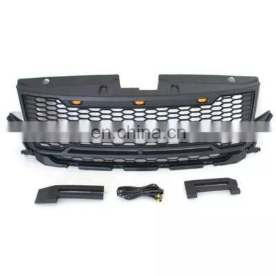 Front Bumper Grille For Edge 2011-2014 Raptor Style Mesh With LED Light