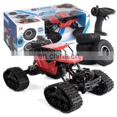 Remote Control Toys 1/16 Four-wheel Drive Alloy Track Off-road Climbing Car LH-C012 Classic Parent-child Interaction Kid photo-3