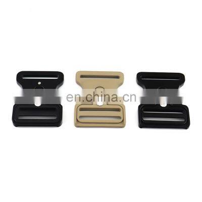 Custom Wholesale Dog Collar Buckle Heavy Load Bearing Metal Side Quick Release Buckle Dog Collar Buckle photo-2