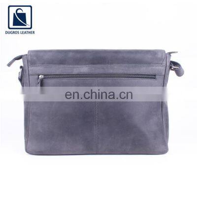 Bulk Quantity Supplier of Anthracite Fitting Men Genuine Leather Business Bag From India