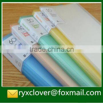 Customized A4 Office School Stationery Clear Pockets Display Book photo-3