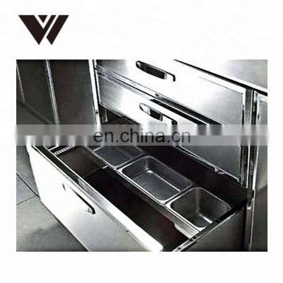 Weldon Custom Kitchen Stainless Steel Cabinet Steel Kitchen Cabinet photo-4