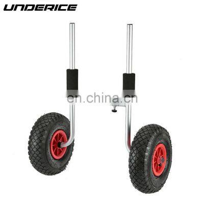UICE Factory Sit On Top Kayak Cart Aluminum Foldable Kayak Carrier Trolley Foldable Kayak Carrier Trolley photo-3