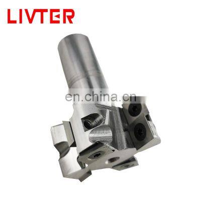 LIVTER Can Customize Milling Cutter Aluminum Tool Metal Carving Knives Whole Carbide Replaceable Blades photo-2
