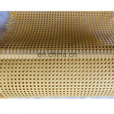 hot sale plastic PE rattan mesh webbing cane webbing rattan wholesale