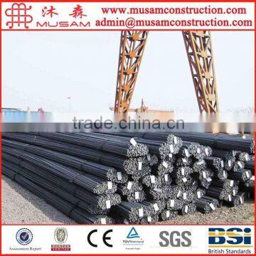 BS4449 460B/ HRB400 / ASTM Gr40 Reinforcing Deformed Steel Bars photo-6
