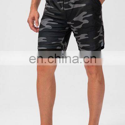 Custom Logo Quick Dry Sports Shorts Workout Running Two In One Training Gym Shorts With Pockets Short Pants For Men photo-5