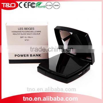 custom 3000mah Channel powder box power bank                        
                                                Quality Choice