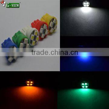 colourful 12v led car light T10 , t10 4smd 1210 car led lamp, w5w led car bulbs