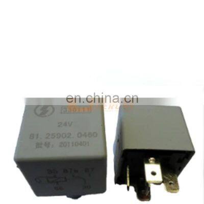 WEICHAI Engine Shacman F2000 L3000 M3000 F3000 X3000 X6000 Truck Spare Parts 81.25902.0460 Relay (332209206)