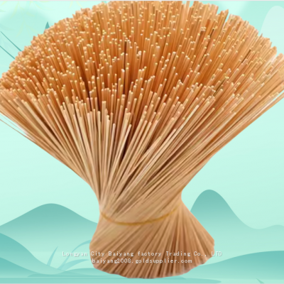 Natural Bamboo Sticks For Making Incense Sticks Disposable Unscented Incense Sticks