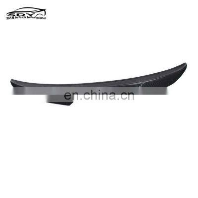 E90 Car Spoilers Trunk Spoiler PSM Style High Quality Carbon Fiber Rear Spoiler For BMW 3 Series E90 photo-3