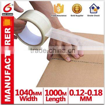 water-proof adhesive Cross filament tape