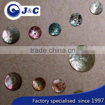 Bespoke Shape of Agoya Shell Buttons With 1/2/3/4 Holes photo-3