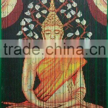 High quality best selling Bamboo Door Curtain with Buddha in Viet Nam