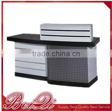 Top quality hair salon equipment cheap beauty salon check out reception wooden checkout counter